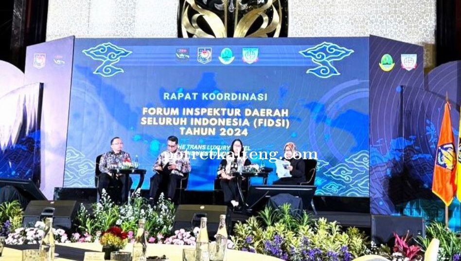 Inspektur Daerah Provinsi Kalimantan Tengah Ikuti Rakor FIDSI 2024