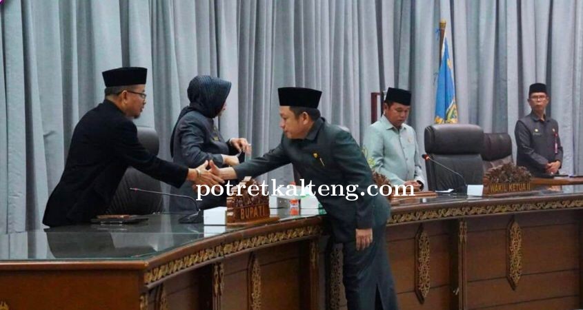 Pemkab Barut Hadiri Rapat Peyampaian Pandangan Umum Raperda RPJPD 2025-2045