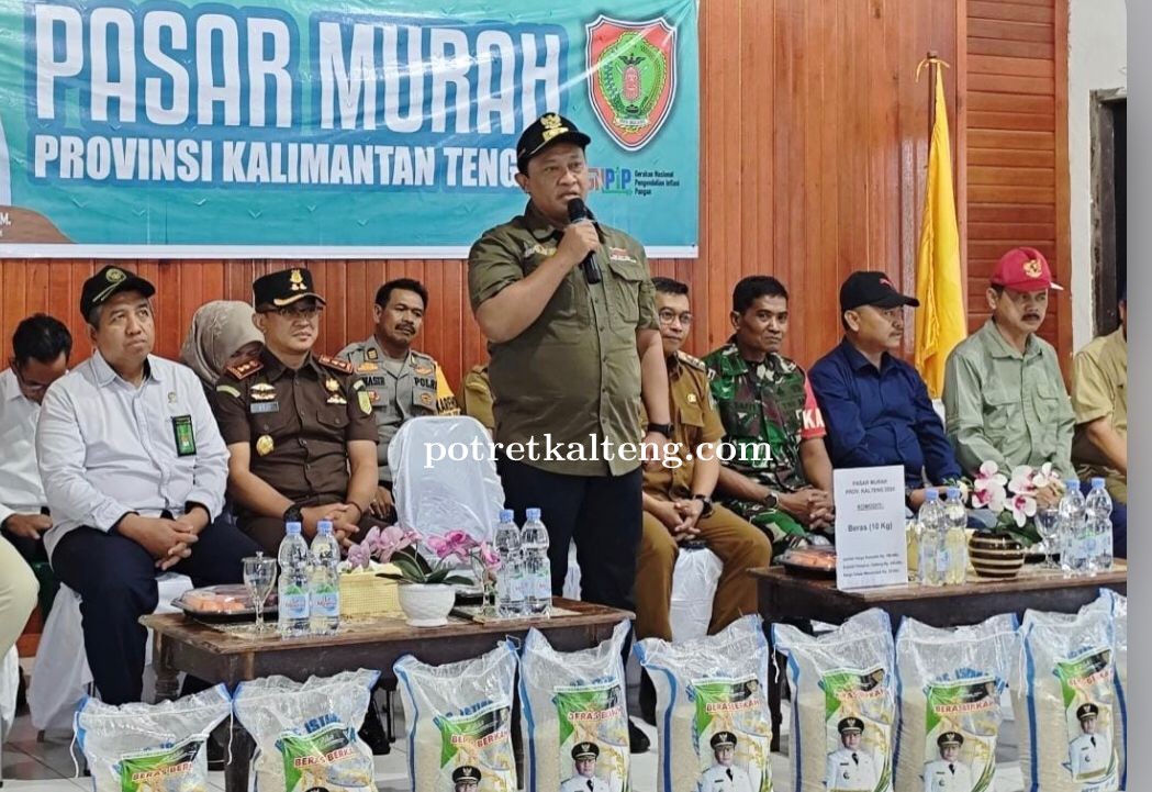 Kendalian Inflasi, Pemprov Kalteng Gelar Pasar Murah di Kabupaten Lamandau