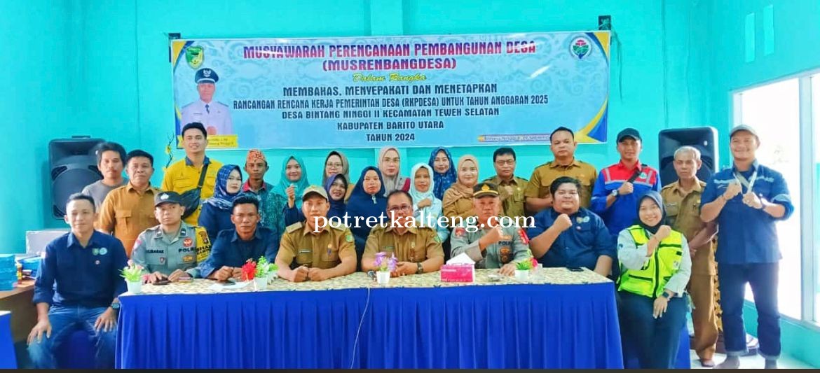 Pemdes Bintang Ninggi II Buat Berita Acara Musrenbangdes Desa Tahun Anggaran 2025