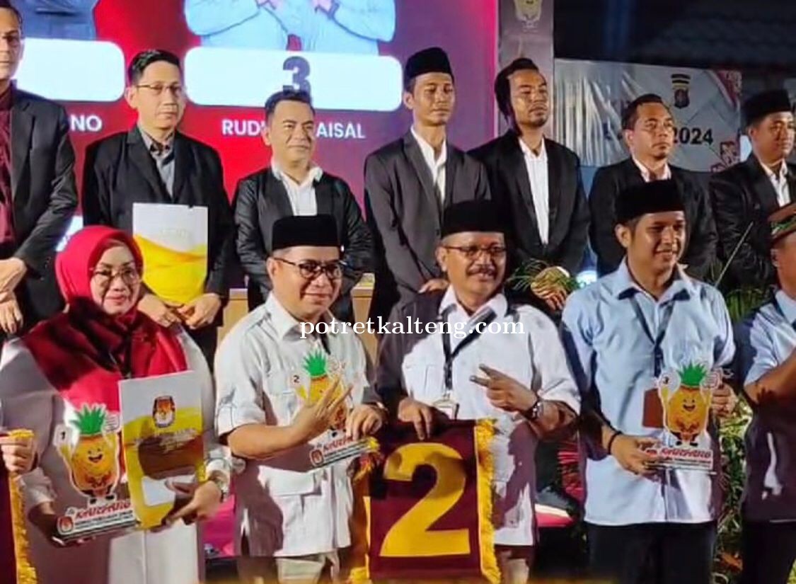 KPU Tetapkan Nomor Urut Calon Bupati dan Wakil Bupati Kotim