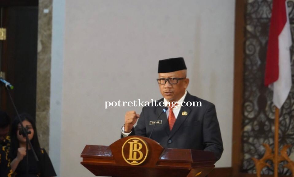 Plt. Sekda Kalteng Hadiri Pengukuhan Kepala Perwakilan Bank Indonesia Provinsi Kalteng