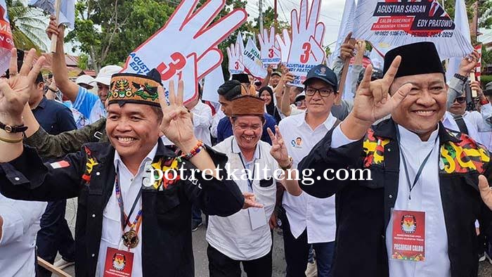 Petani Kalteng Dukung Agustiar-Edy Wujudkan Program Kartu Huma Betang Sejahtera 