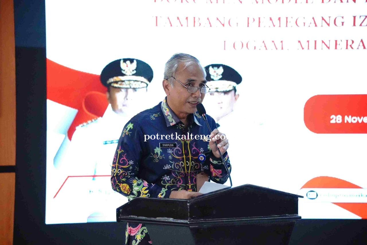 Dinas ESDM Prov. Kalteng Gelar FGD Bahas Reklamasi Lahan Bekas Tambang