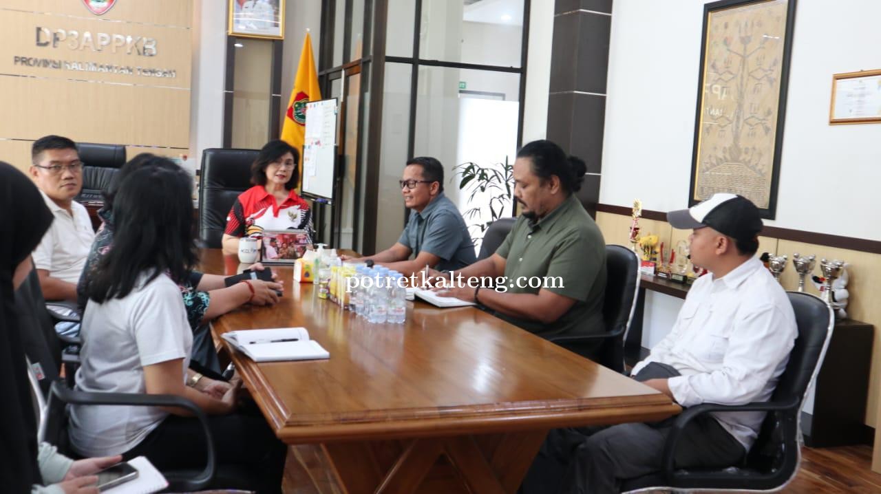 DP3APPKB Prov. Kalteng Terima Kunjungan Tim Densus 88 Anti Teror Polri