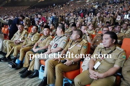 Kepala Bappedalitbang Dampingi Gubernur Kalteng Hadiri Rakornas Penyelenggaraan Pemda di Sentul