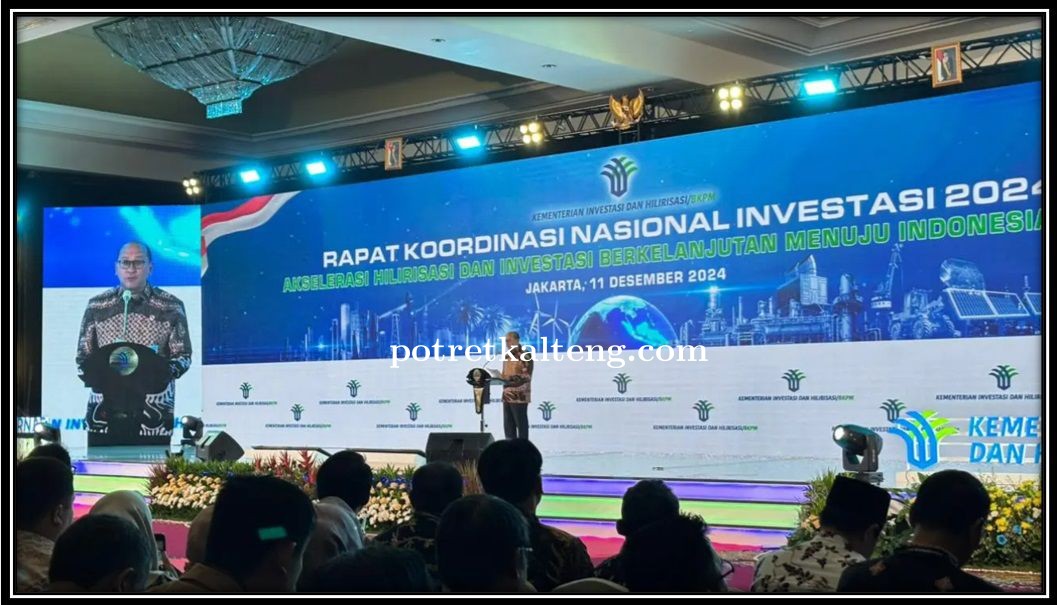 DPMPTSP Prov. Kalteng Hadiri Rakornas Investasi 2024