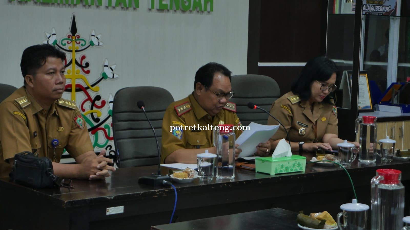 DLH Kalteng dan BKD Gelar Rapat Pembinaan Implementasi E-Kinerja