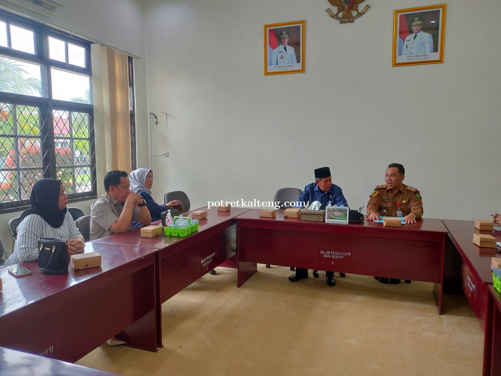 Komisi I DPRD Kalteng Kunjungi Disbun, Perkebunan Jadi Kontributor Utama PDRB