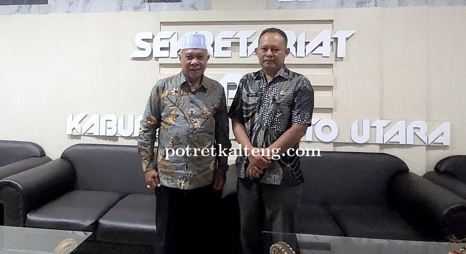 Plt. Sekwan DPRD Barito Utara Terima Kunjungan Kerja DPRD HSU Kalimantan Selatan