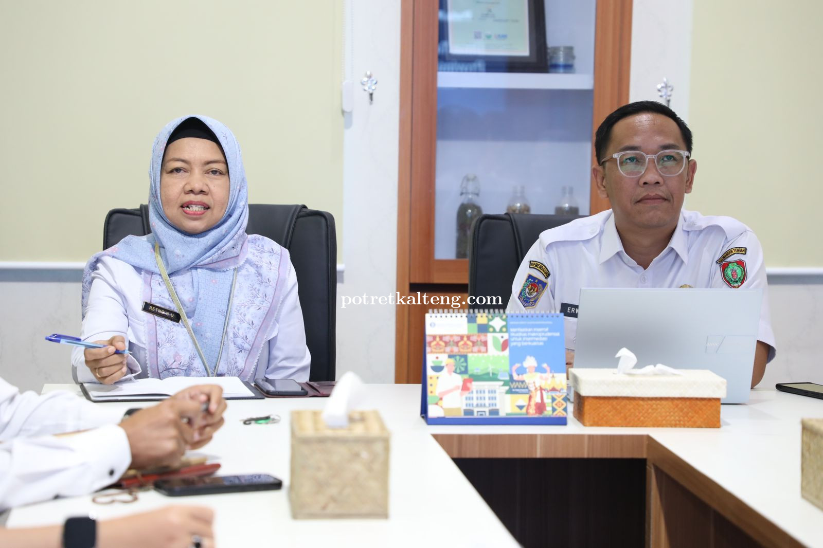 Dinas TPHP Provinsi Kalteng Terima Visitasi PPID Utama untuk Penguatan Layanan Informasi Publik