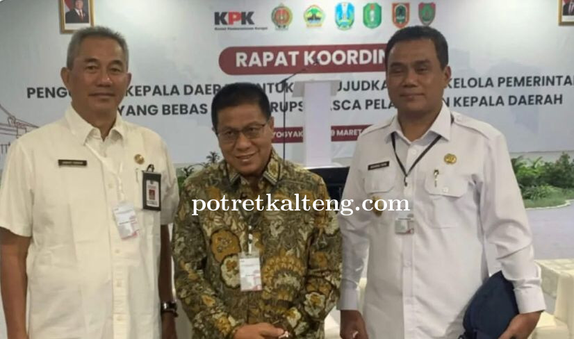 Kota Palangka Raya Raih Peringkat Pertama Pencegahan Korupsi Daerah MCP 2024 Se-Kalteng