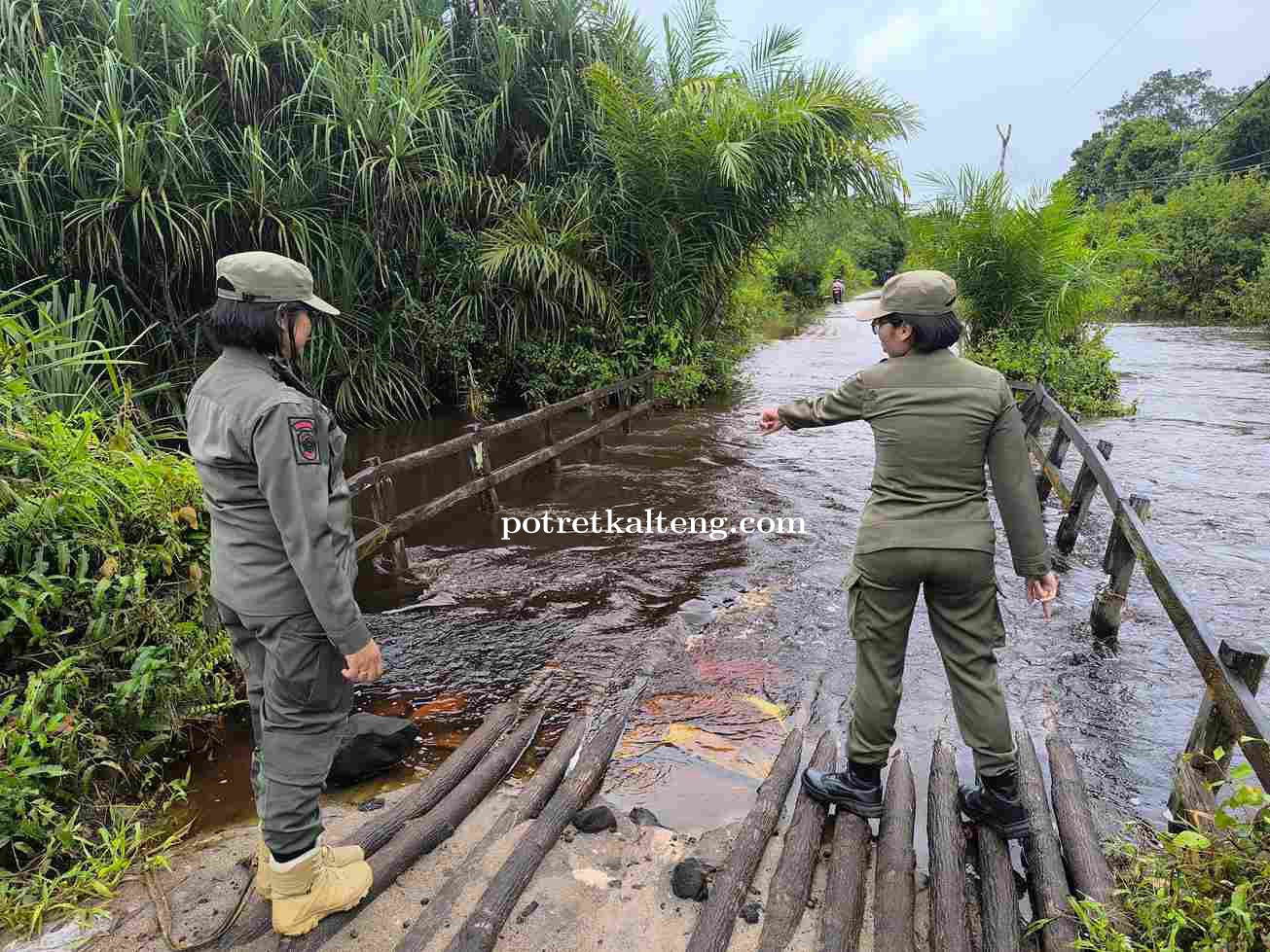 TRC Satpol PP Kalteng Intensifkan Patroli Pemantauan, Masyarakat Diimbau Tetap Waspada