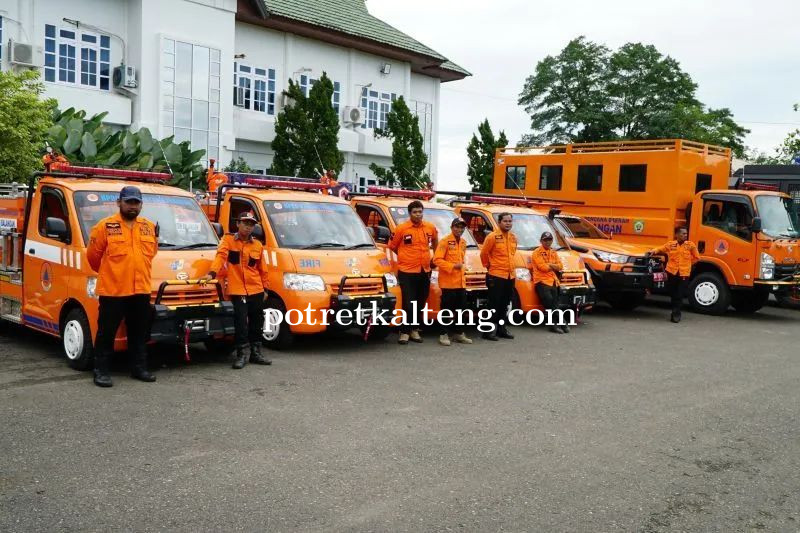 BPBD Balangan Distribusikan Mobil Damkar Mini dan Pasang EWS untuk Mitigasi Bencana