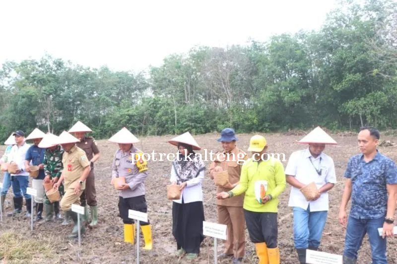 Polres Balangan Siapkan 66 Hektare Lahan untuk Perkuat Ketahanan Pangan