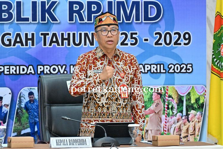BAPPERIDA Kalteng Gelar Forum Konsultasi Publik RPJMD 2025–2029, Libatkan Seluruh Pemangku Kepenting