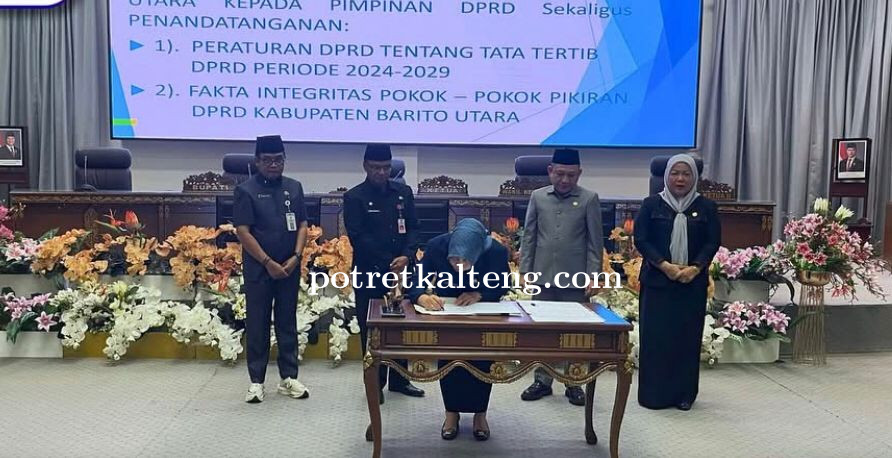 DPRD Barito Utara Gelar Dua Agenda Penting dalam Rapat Paripurna