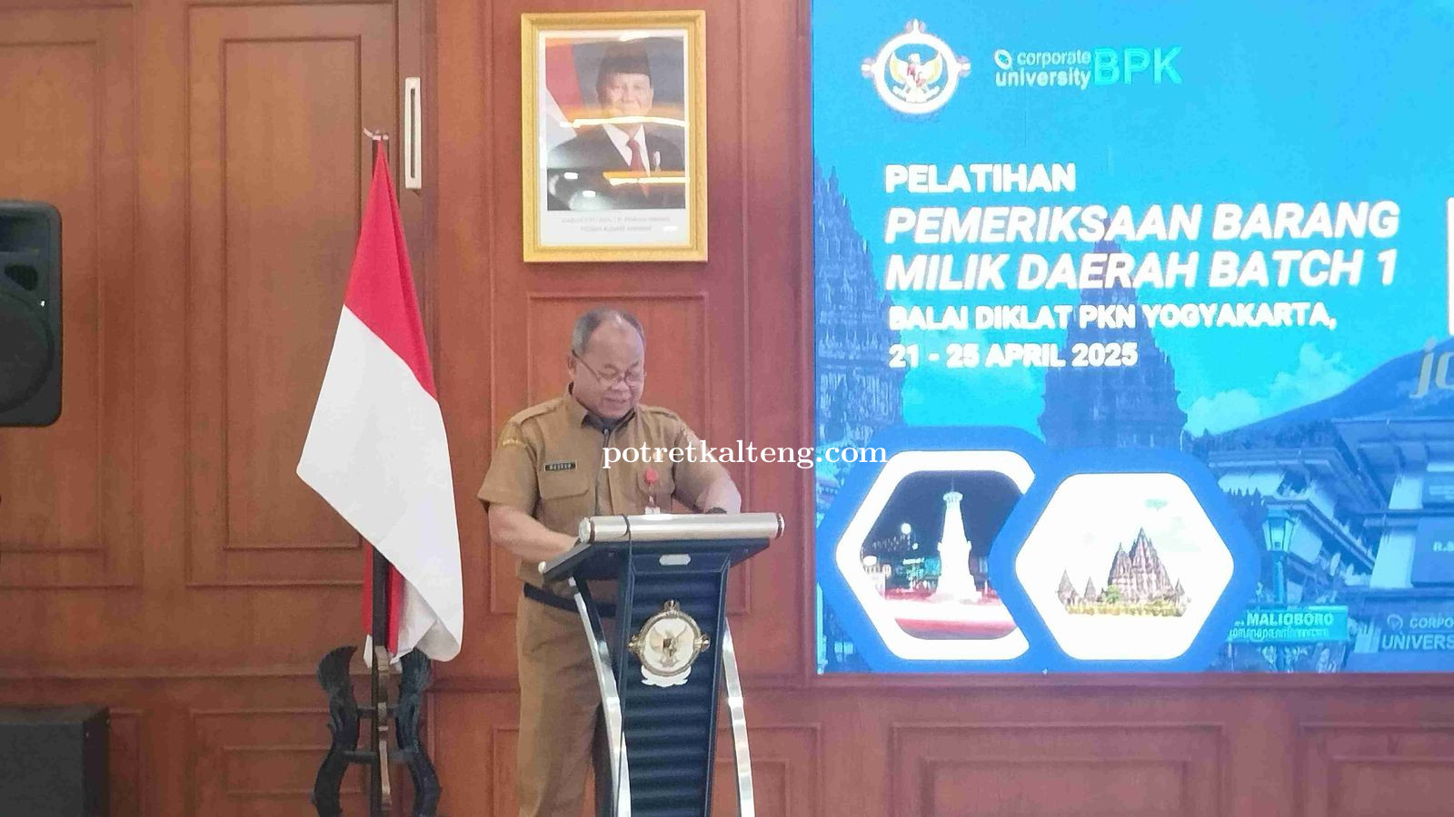Tingkatkan Kompetensi APIP, Inspektorat Provinsi Kalteng Gandeng Badiklat PKN BPK RI Selenggarakan P