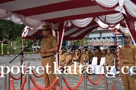 PEMKAB KAPUAS GELAR APEL BESAR AWAL TAHUN 2025