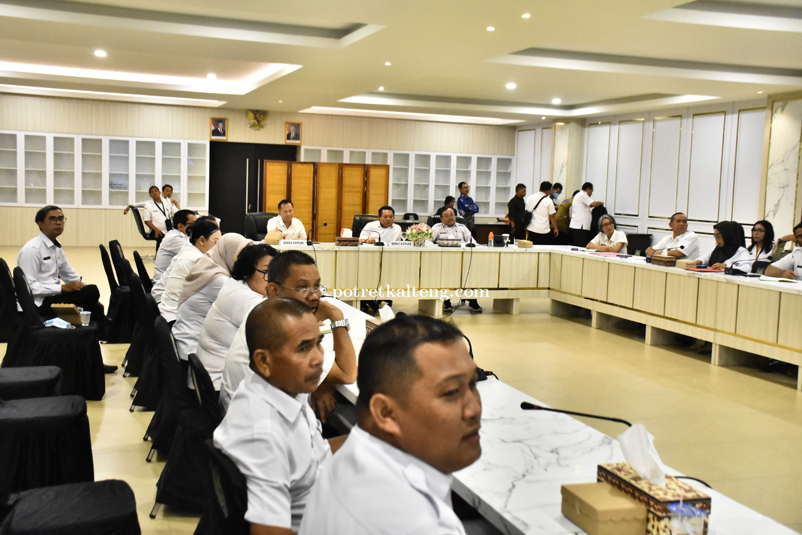 Pemkab Kapuas Gelar Rapat Penentuan Lokasi Transmigrasi Lokal bagi Warga Terdampak Banjir