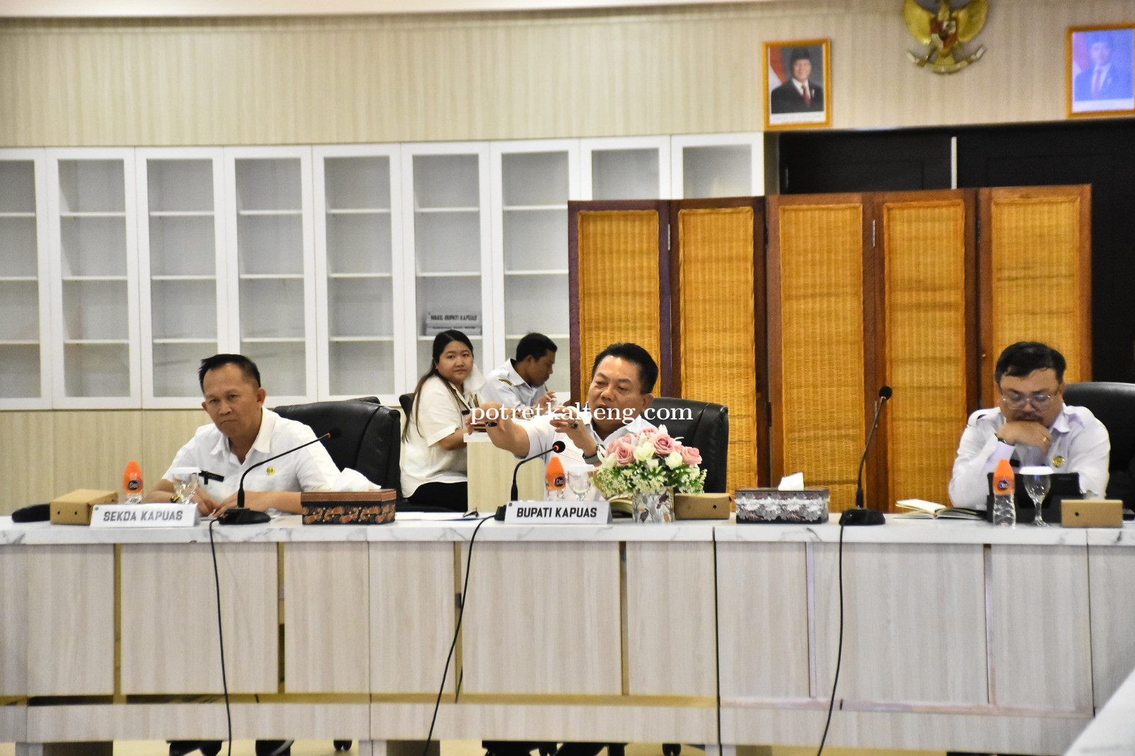 Bupati Kapuas Pimpin Rapat Persiapan Perkembangan Sekolah Rakyat Tahun 2025