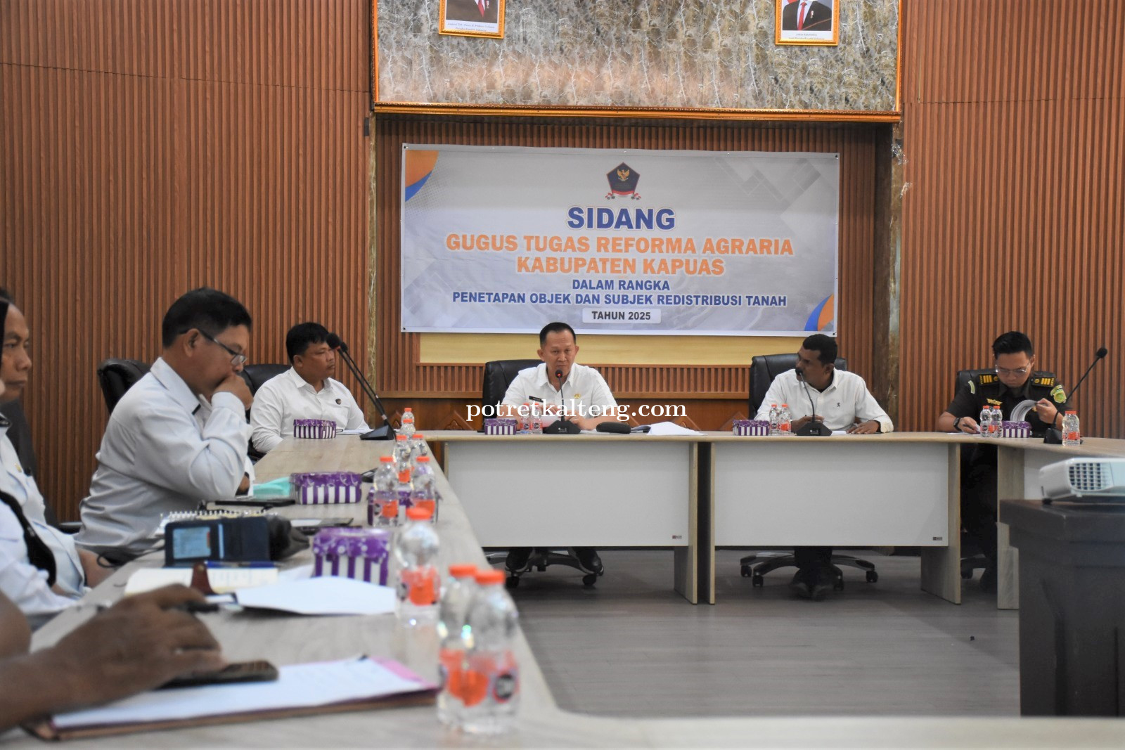 Sekda Kapuas Buka Sidang GTRA, Bahas Penetapan Objek dan Subjek Redistribusi Tanah 2025