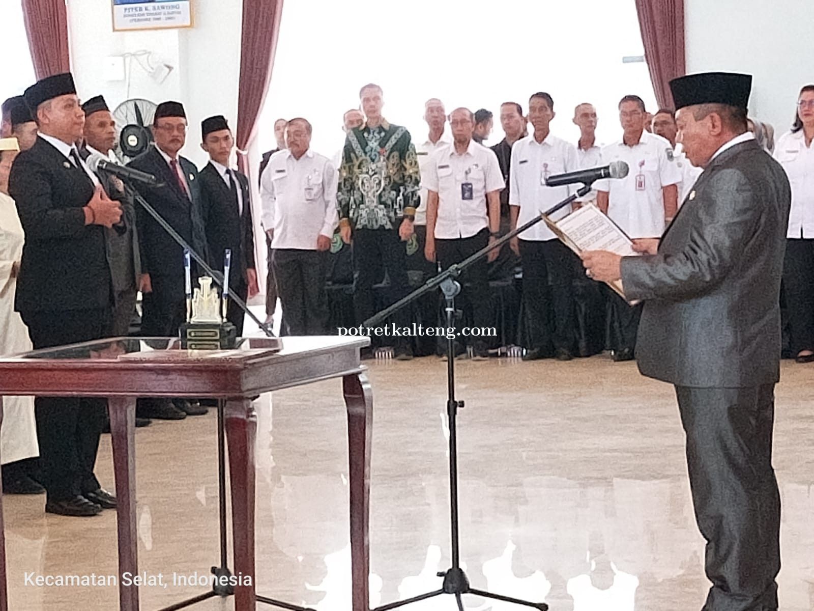  7 Kepala OPD Kapuas Alami Pergeseran Jabatan, Septedy Jadi Staf Ahli Bupati