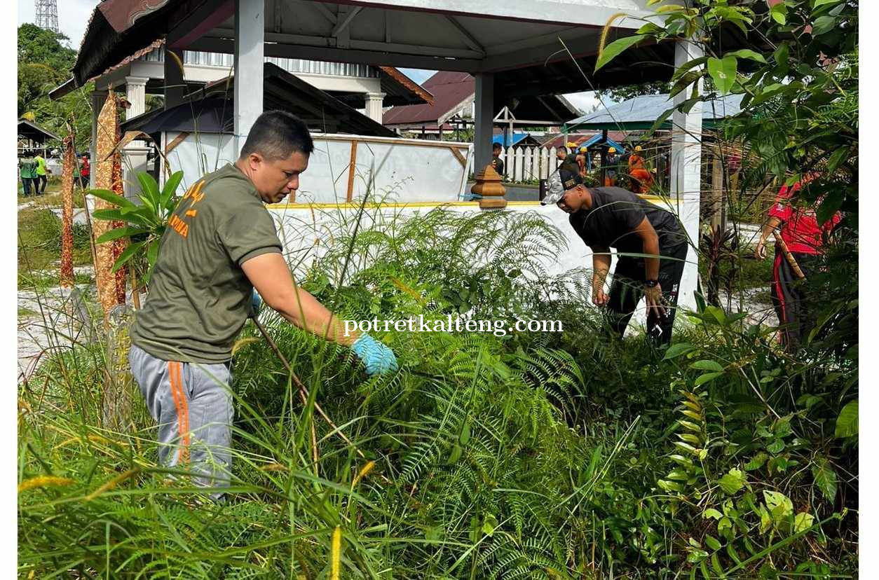 Satpol PP Kalteng Berpartisipasi Aktif dalam Bakti Sosial HUT ke-68