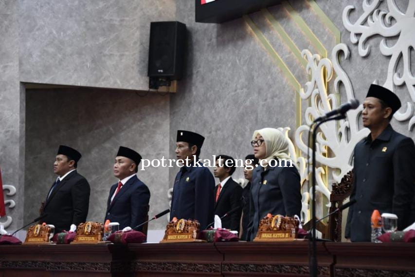 DPRD Kalteng Usulkan Pemberhentian Gubernur dan Wagub 2020–2024 dalam Paripurna