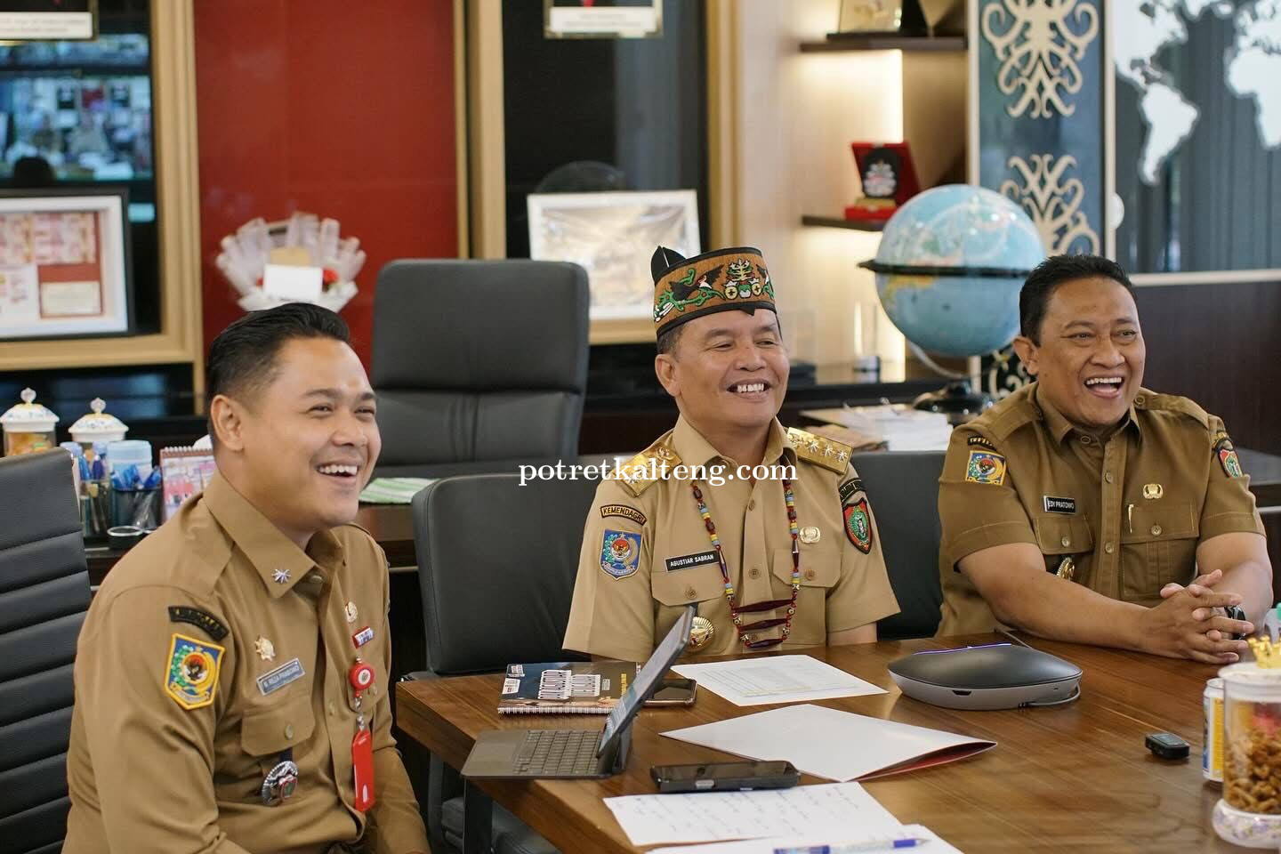 Gubernur Kalteng Catat Sejarah Baru, Mengajar 97 Ribu Siswa Secara Virtual