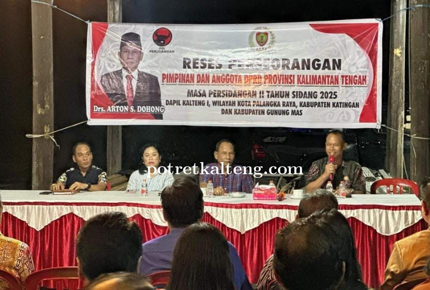 Ketua DPRD Kalteng Serap Aspirasi Masyarakat Lewat Kunjungan Reses