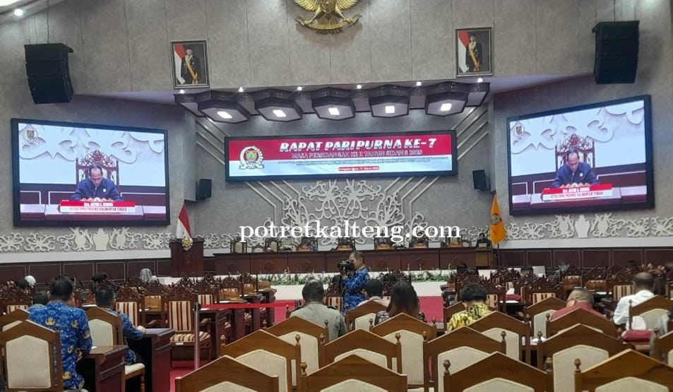 DPRD Kalteng Gelar Rapat Paripurna Ketujuh Masa Sidang II Tahun 2025