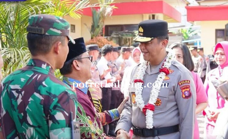 Pj Bupati Barut, Hadiri Kunjungan Kerja Kapolda Kalteng dan Ketua Bhayangkari Kalteng