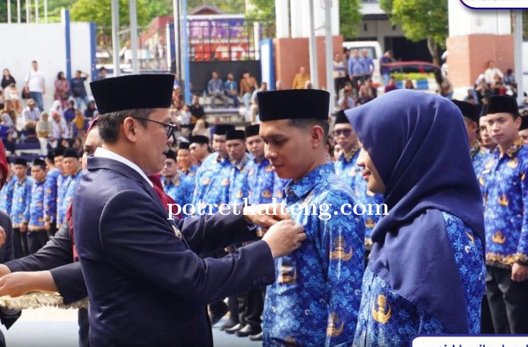 Pemkab Barito Utara Serahkan 1.103 SK CPNS Formasi Tahun 2024.