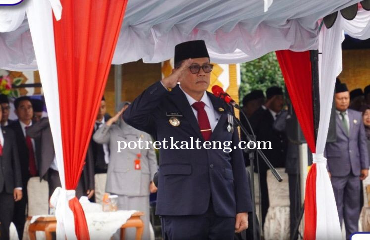 Pj Bupati Barut Pimpin Upacara Peringatan Hari Lahir Pancasila