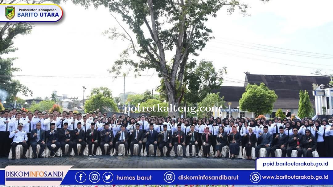 Lantik dan Serahkan SK 483 PPPK, Pj Bupati Barut Harapkan PPPK Jadi Agen Perubahan dan Teladan