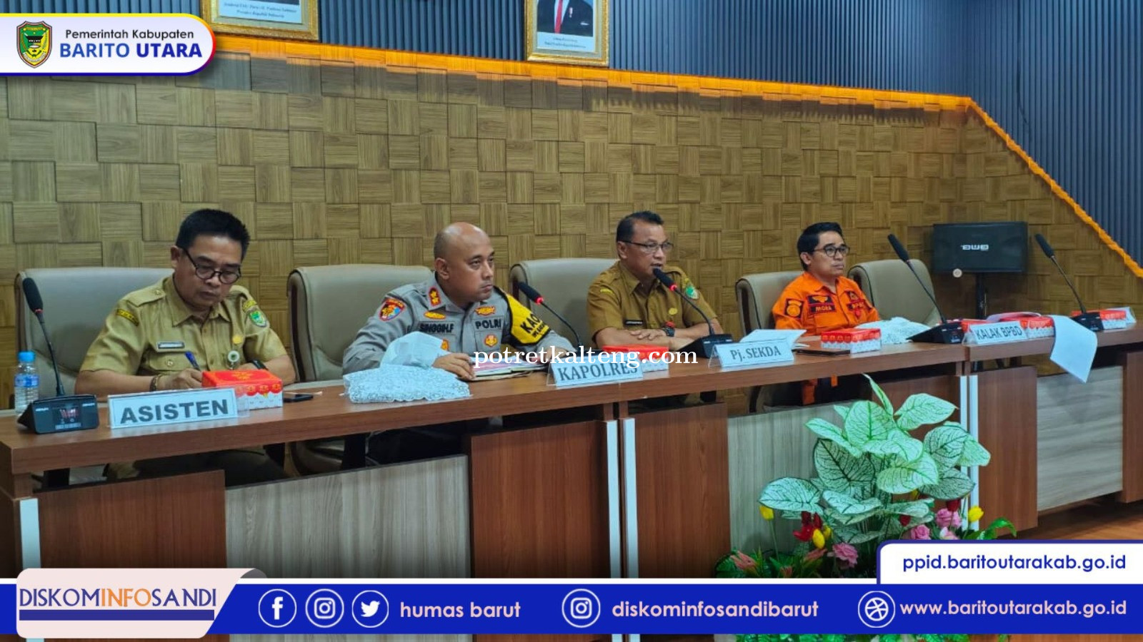 Pemkab Barito Utara Gelar Rapat Koordinasi Bahas Penanganan Banjir
