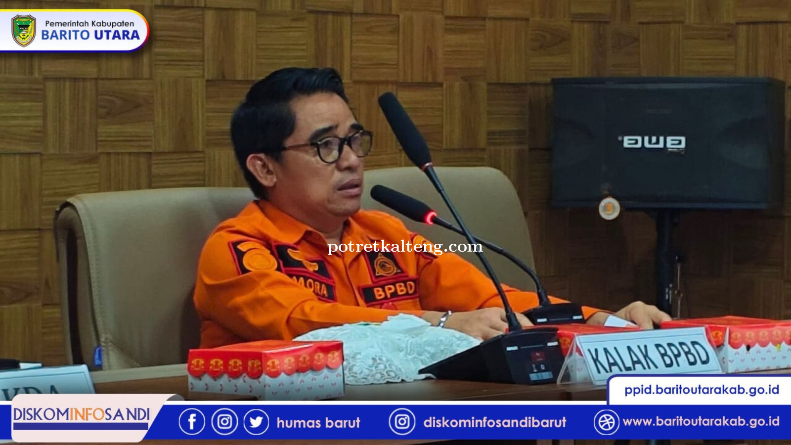 BPBD Barito Utara Siagakan Tim Tanggap Banjir di Lokasi Terdampak