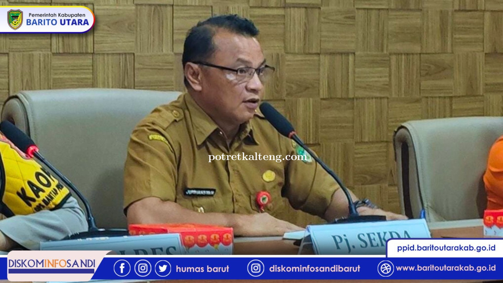 Pemkab Barut Perkuat Sinergi Lintas Instansi Hadapi Bencana Banjir