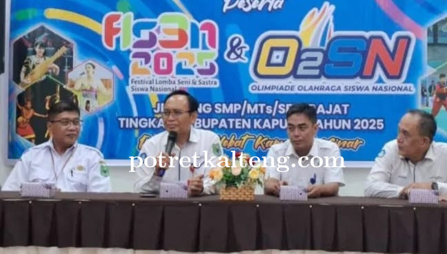 FLS2N dan O2SN Tingkat Kabupaten Kapuas Resmi Digelar, Wadah Kembangkan Talenta dan Karakter Siswa