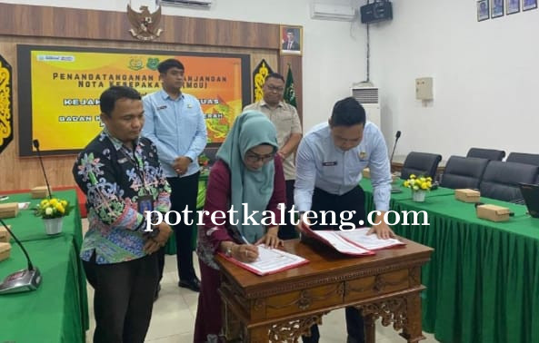 BKAD Kapuas Perpanjang MoU dengan Kejari, Perkuat Penanganan Hukum dan Pengamanan Aset Daerah