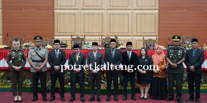 DPRD Kota Palangka Raya Tetapkan Fairid Naparin–Achmad Zaini sebagai Wali Kota dan Wakil Wali Kota T