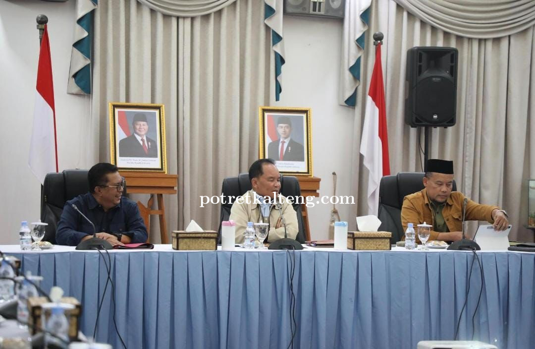 Gubernur Kalteng Terima Audiensi Dinas TPHP dan Kementan Terkait Program Cetak Sawah