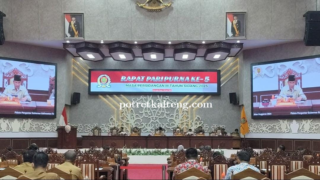Pemprov Kalteng Serahkan Raperda Pertanggungjawaban Pelaksanaan APBD 2024 ke DPRD
