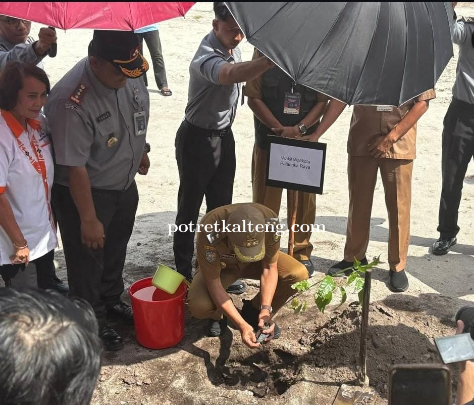 Peringati Hari Lingkungan Hidup, Pemkot Palangka Raya Dukung Gerakan Tanam Pohon di Lapas Kelas IIA
