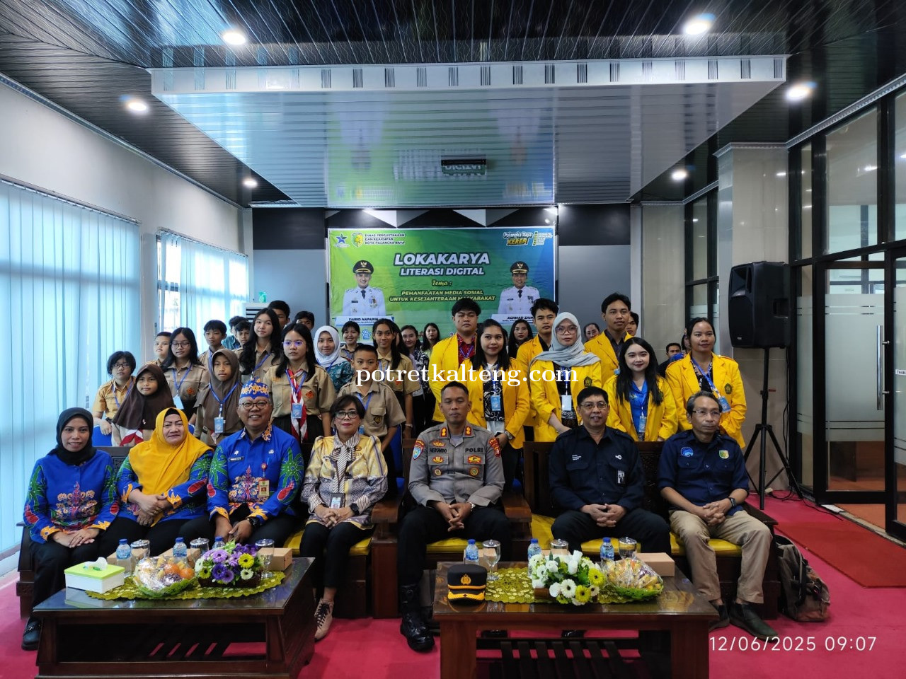 Dispursip Palangka Raya Gelar Lokakarya Literasi Digital: Media Sosial untuk Kesejahteraan Masyaraka