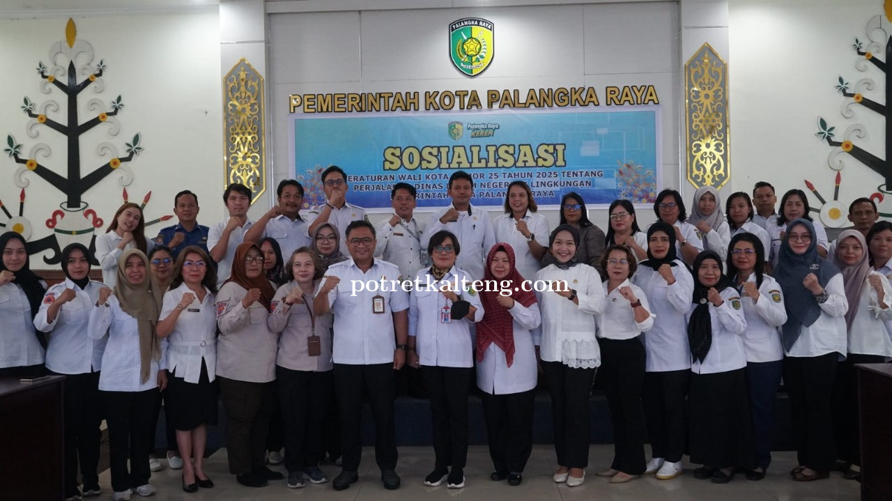 Pemko Palangka Raya Sosialisasikan Perwali Baru, Perjalanan Dinas Wajib Berdampak Nyata