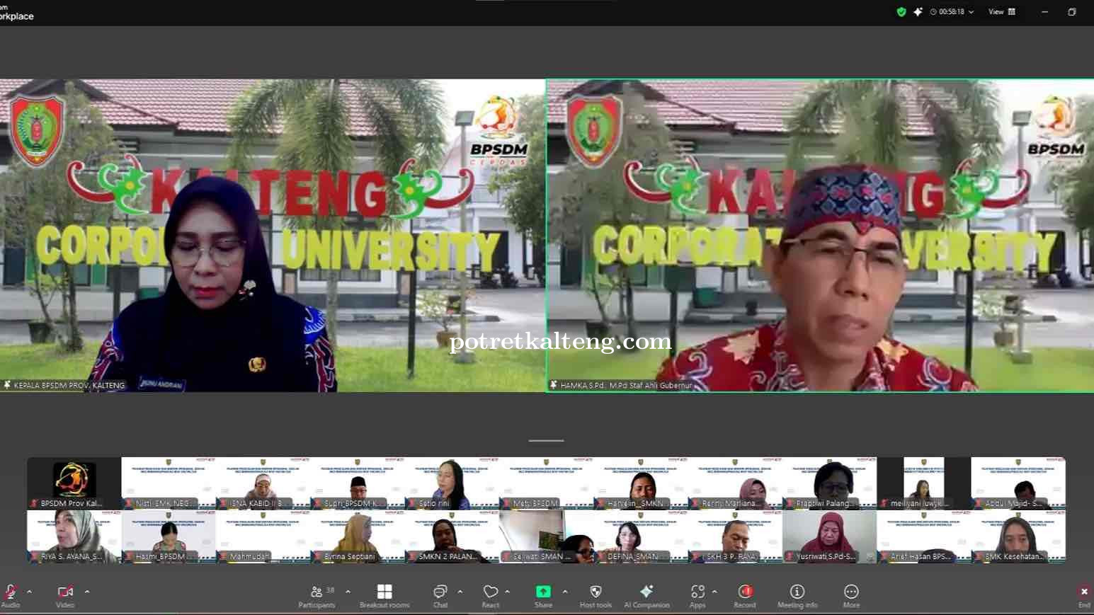 Pemprov Kalteng Tingkatkan Kapasitas ASN Lewat Pelatihan Pengelolaan Dana BOS
