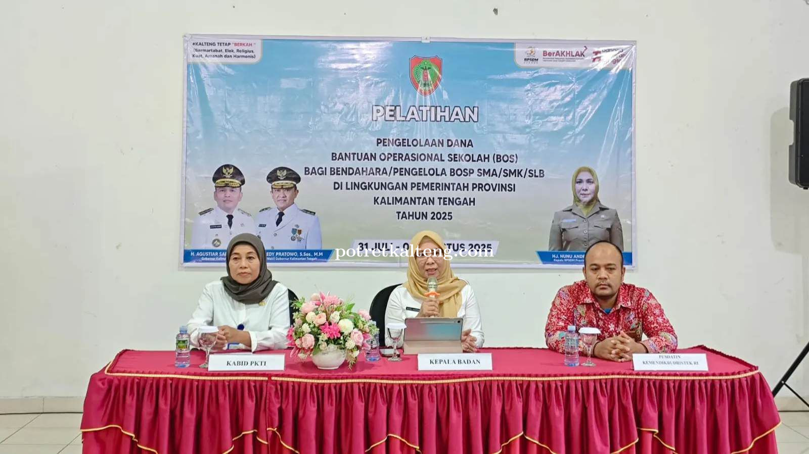 BPSDM Kalteng Sukses Selenggarakan Pelatihan Dana BOS, Perkuat Transparansi dan Akuntabilitas Keuang