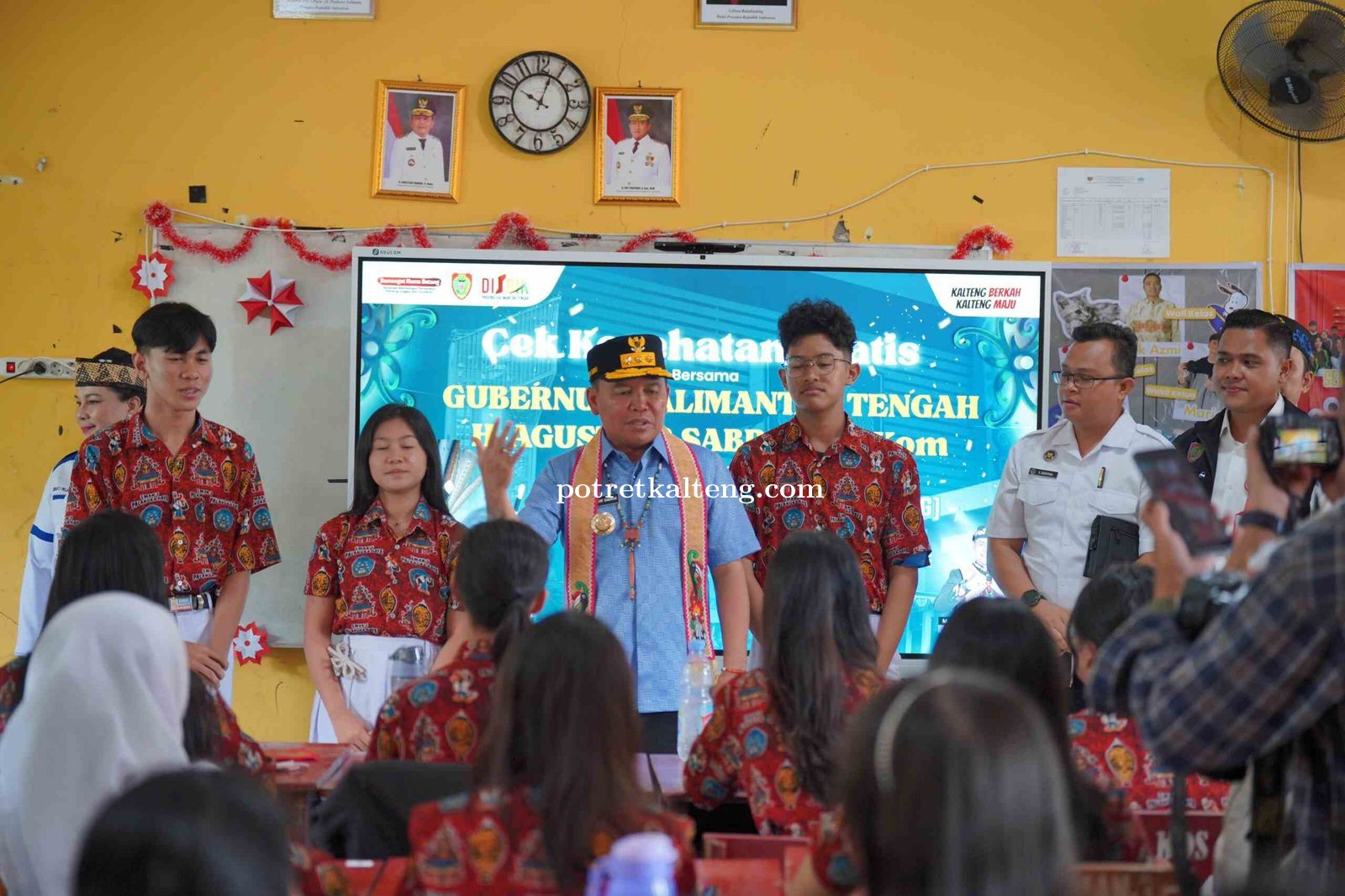 Pemprov Kalteng Perkuat Pendidikan dan Kesehatan Pelajar Lewat Program CKG dan MBG